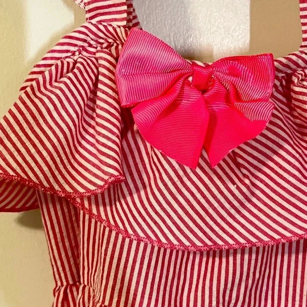 Nannett little girl sleeveless sun dress. - Picture 6 of 16